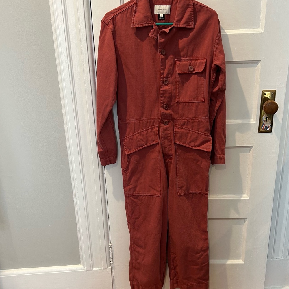 Current/Elliott dusty rose  Jumpsuit with Relaxed Fit